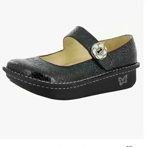 Alegria Women's Paloma Mary Jane Nurse Shoe Clog Comfort Leather Black Size 11